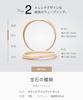 LEGAN Pink Gold Diamond Size K10PG Natural Diamond Wedding Slim Made in Japan Ring, 8, Band, Fit, Women's,