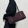 Vintage Suede Bag Women'S Commuter Versatile Shoulder Underarm Bag Pillow Bag Diagonal Span Bag