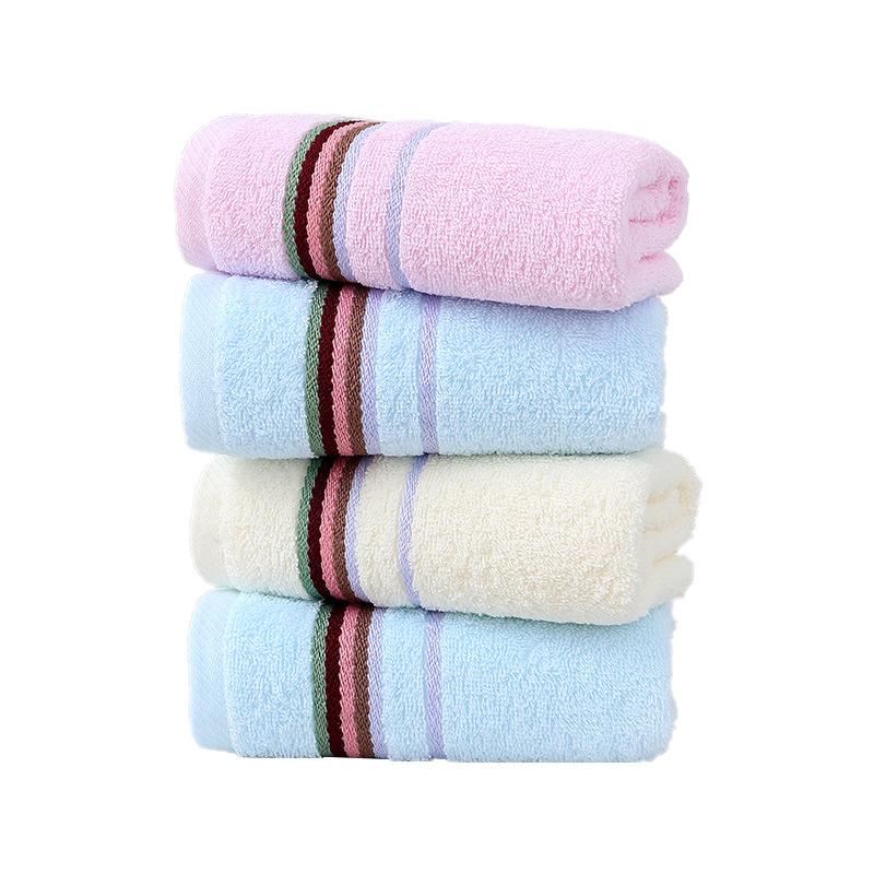 Towel pure cotton soft water absorption broken cotton class a towel embroidery gift