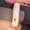 80-150Cm Cartoon Long Strip Fruit Plush Doll Pillow Cute Soft Vegetable Carrot Avocado Peach Plush Toy Home Decor Gift For Child