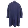 US AIR FORCE 50s Vintage Wool Blend Wool coat 35XS blue Military Overcoat Men's Used