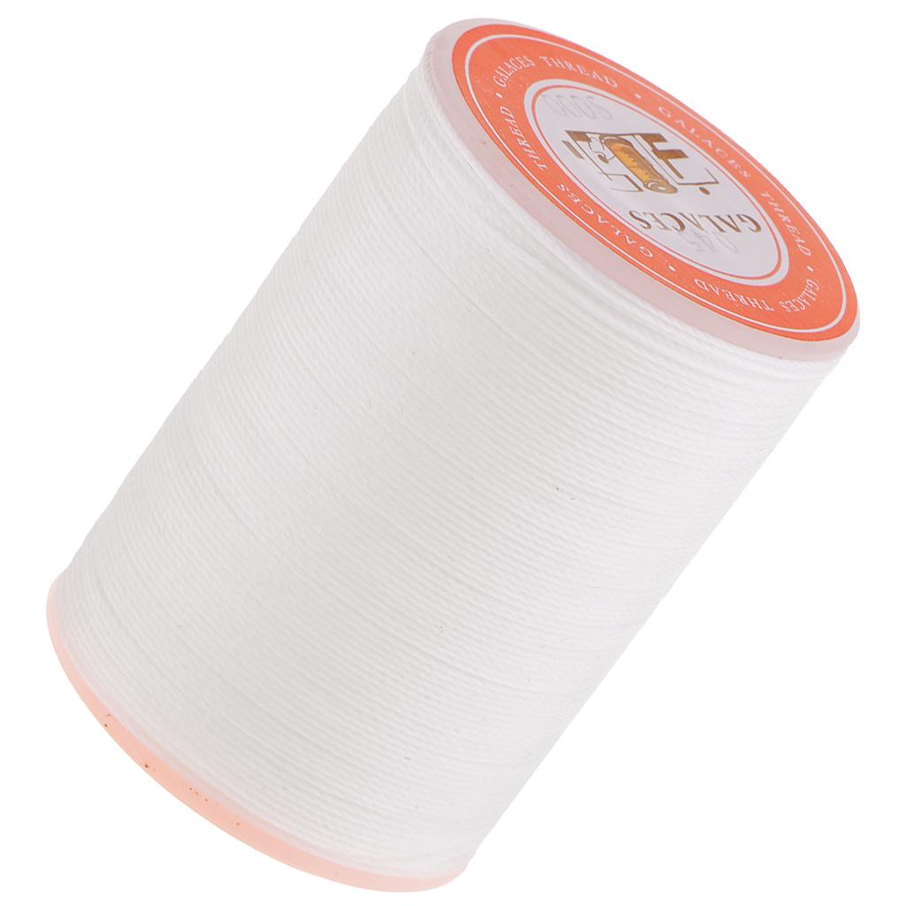 Gewachste Polyesterkordel Runde Nähgarn für Handgefertigte Ledertaschen Perlenzubehör und DIY-Projekte