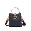 Real Leather Women's Bag Top Layer Cowhide Handbag Crossbody Fashionable Versatile Large Capacity Bucket 8855