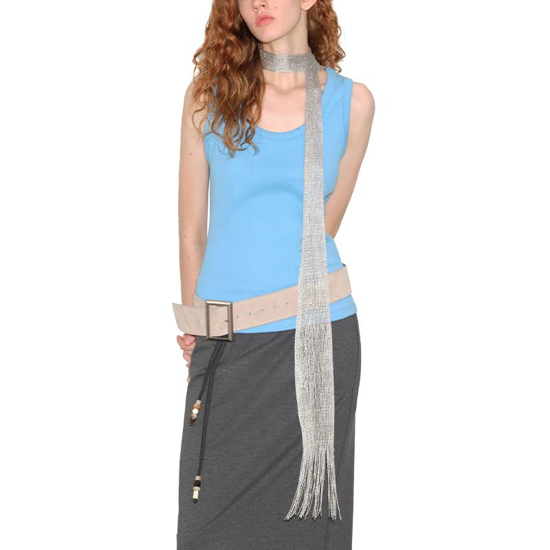 GREEN BELT Женская облегающая майка-борцовка S