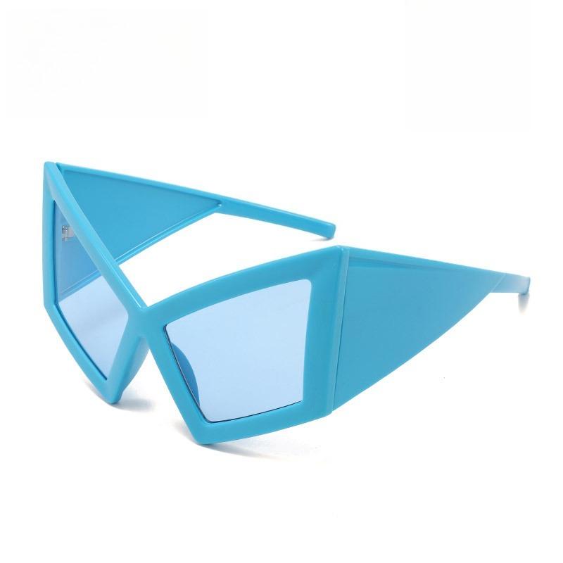 Oversized Cat Eye Women Sunglasses Luxury Brand Designer Big Frame Vintage Eyewear Y2K Punk Sun Glasses UV400