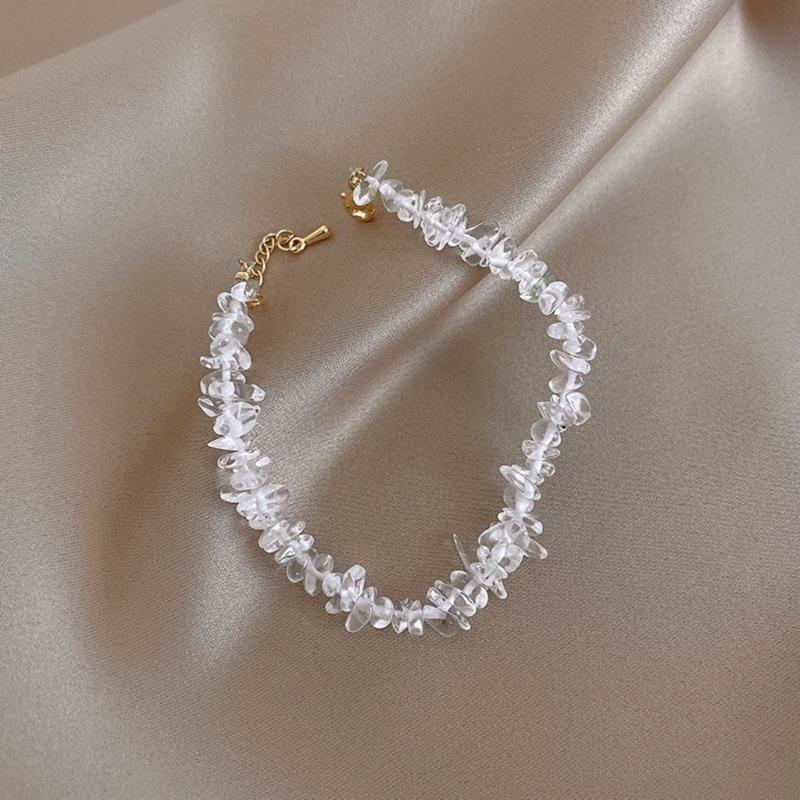 Women's Baroque Tourmaline Bracelet Natural Stone Handmade Jewelry Portable Accessory for Party or Wedding Gifts