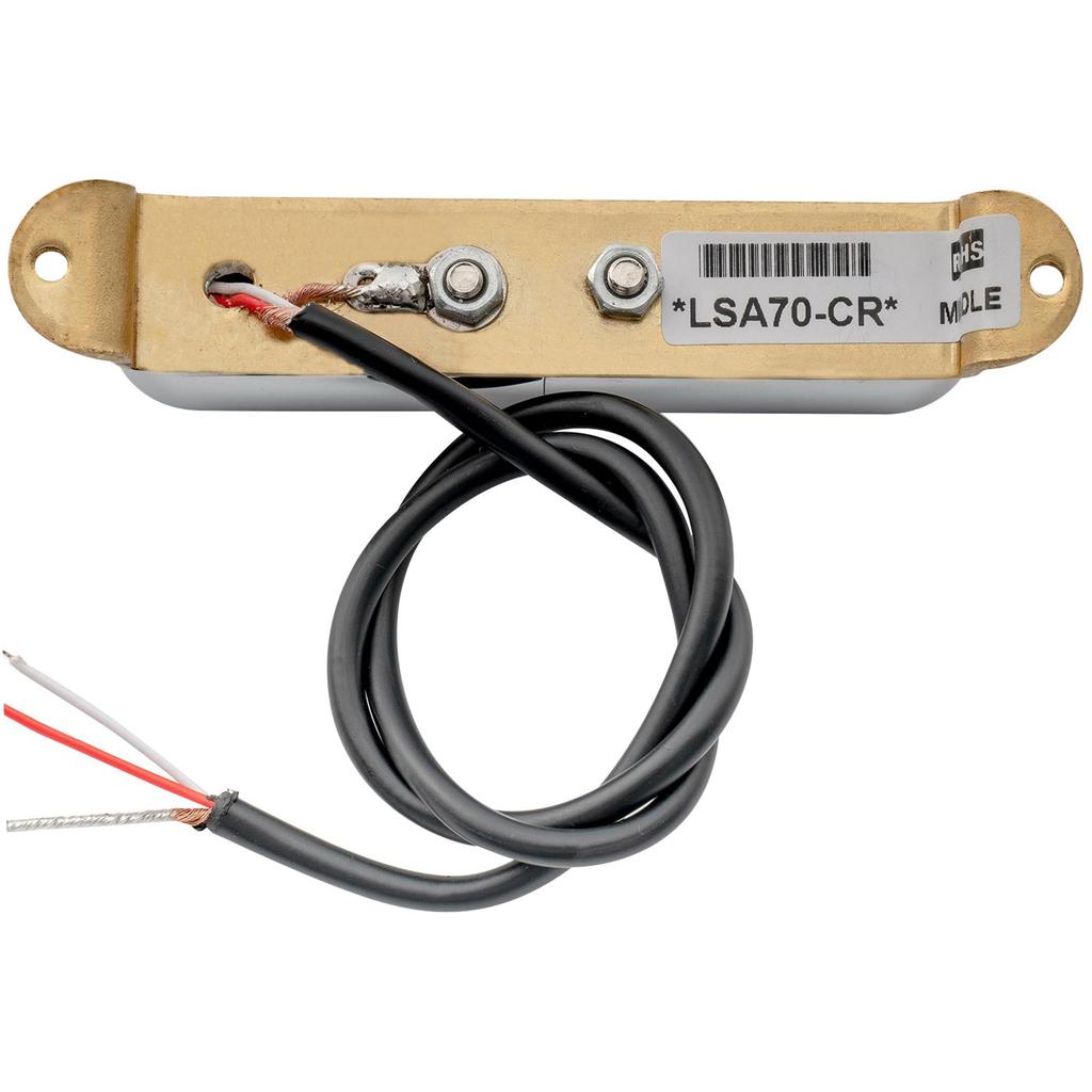 Artec LSA70R Lipstick Middle for Strat Electric Chrome Pickup, PU, Guitar,