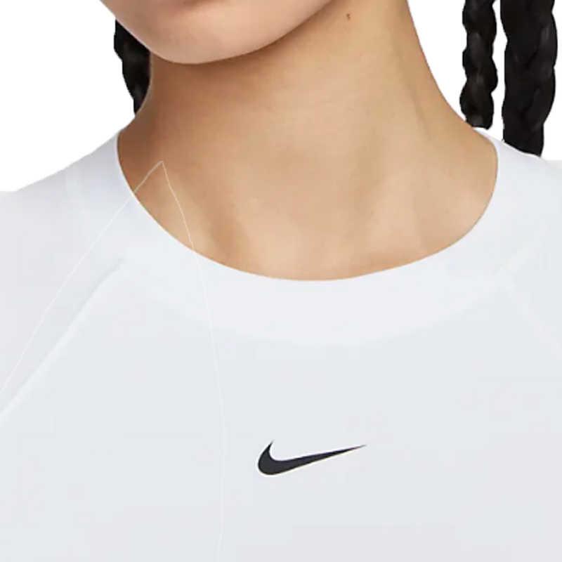 Nike Comfortable Long Sleeve T-Shirt Women Tops White FV7846100