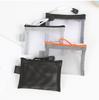 Mini Transparent Nylon Mesh Card Bag Credit Id Card Organizer Portable Coin Purse Lipstick Earphone Data Line Key Storage Bag