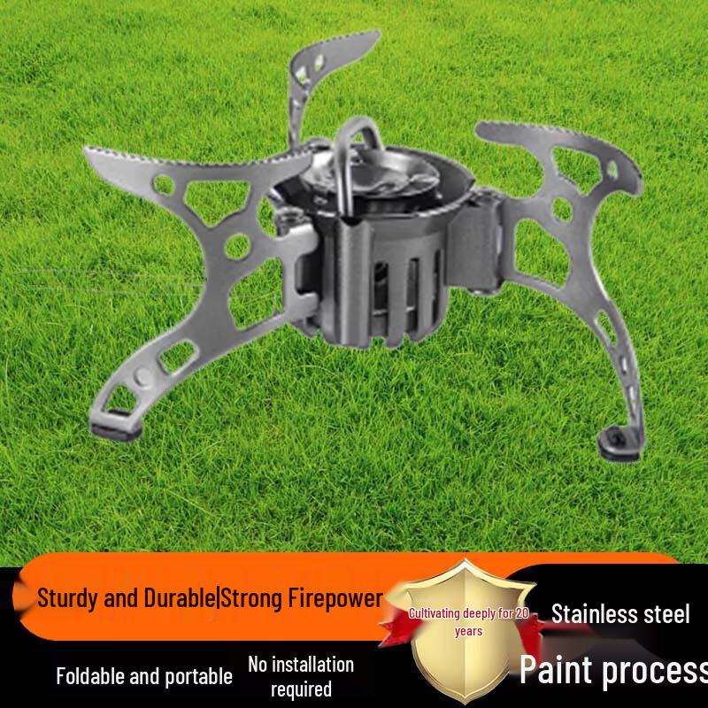 BRS-8 Dual-Fuel Portable Camping Stove