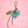 1PC Keychains Bag Charms Ornament Exquisite Mobile Phone Pendants High-End Osmanthus Shape Fashion Floral Shape Elegant Multicolor