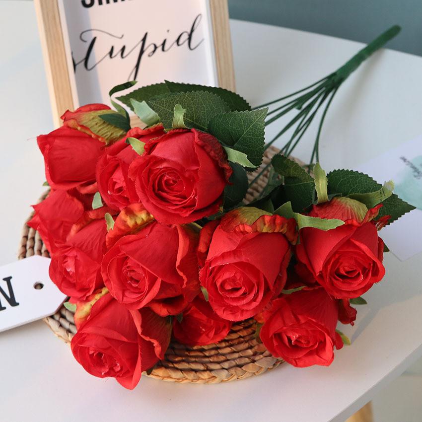 Seidenrose Blume Hochzeitsdekoration Mit Künstlicher Blüte Für Zuhause Und Veranstaltungsnutzung