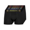 Henleys Quintlock Boxershorts for menn (Pakke med 5)
