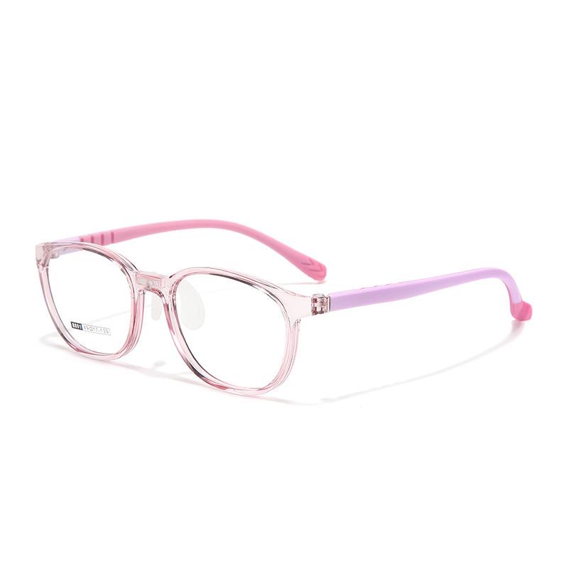 Children s Soft Silicone Glasses Frame with No Pressure Nose Pads for Myopia