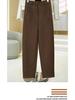 Women's Spring/Autumn Velvet Acetate Wool Scimitar Sweatpants 2025 - New Casual Sports Banana Pants