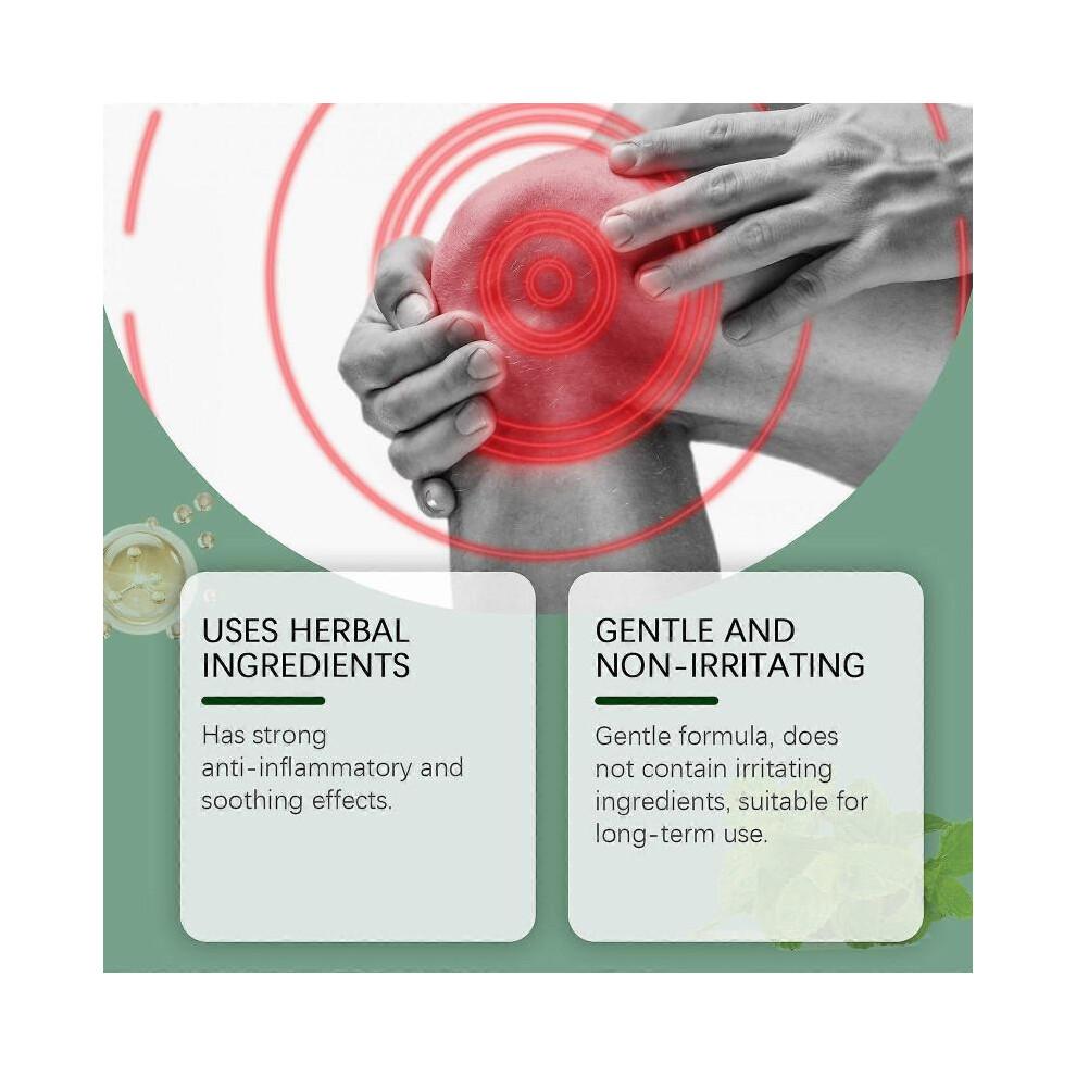 3x Chillflex Herbal Soothing Cream Relieves Joint and Muscle Discomfort, Menthol Joint & Muscle Relief Massage Cream