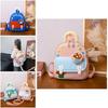 Small Mushroom Childrens Backpack For Preschoolers With Lightweight Nylon Material And Comfortable Straps