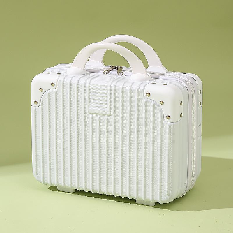 14-Inch Mini Suitcase Makeup Case with Combination Lock
