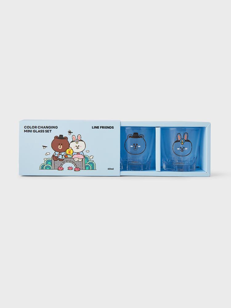 Line Friends Tourist Soju Glass Set (2Pcs)
