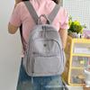 Schoolbag spot wholesale simple fashion backpack high sense niche women outdoor travel commuter small bag