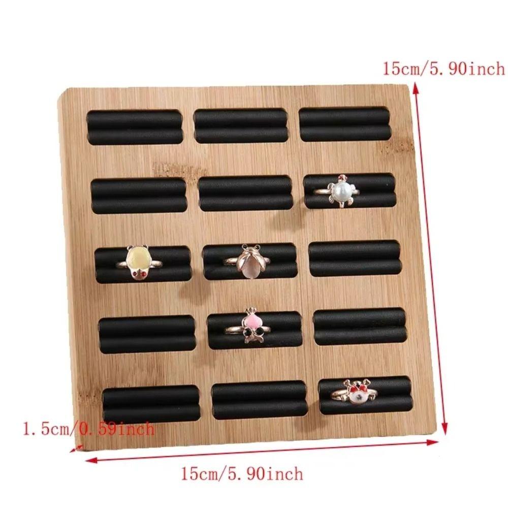15 Grids Ring Storage Tray Exquisite Design Jewelry Earrings Organizer Jewelry Accessories
