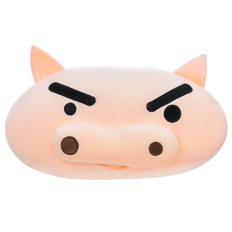

Cartoon Crayon Shinchan Buriburizaemon Plush Pillow For Kids Bedroom Car Decor Gift 45cm