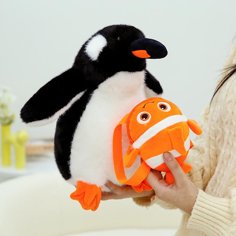 Simulation Little Penguin Plush Toy Cute Backpack Girl Children Gift Holiday