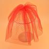 Retro Style Birdcage Veil White Color Wedding Hair Accessory Bridal Hair Clip  Wedding Ceremony