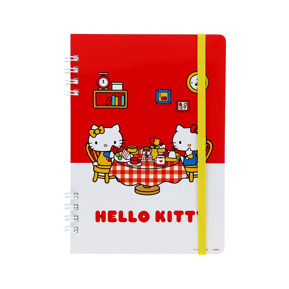 Stationery Sanrio Characters Merchandise Spiral Notebook B6 Hello Kitty S2643375 Sun-Star