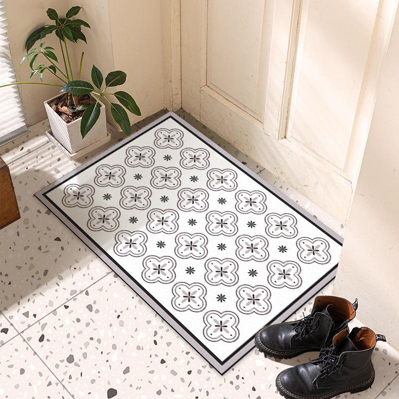 Kitchen Non-slip Mat Simple Absorbent Oil Absorbent Long Anti-dirty Foot Mat Entry Bathroom Bathroom Door Anti-fall