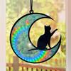 Acrylic Hanging Decoration Window Indoor Garden Easy To Hang Multifunctional Reach Hand Cat