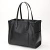 Isaac Recycled Leather Binder A4 Tote Bag 4000301 Black (10)