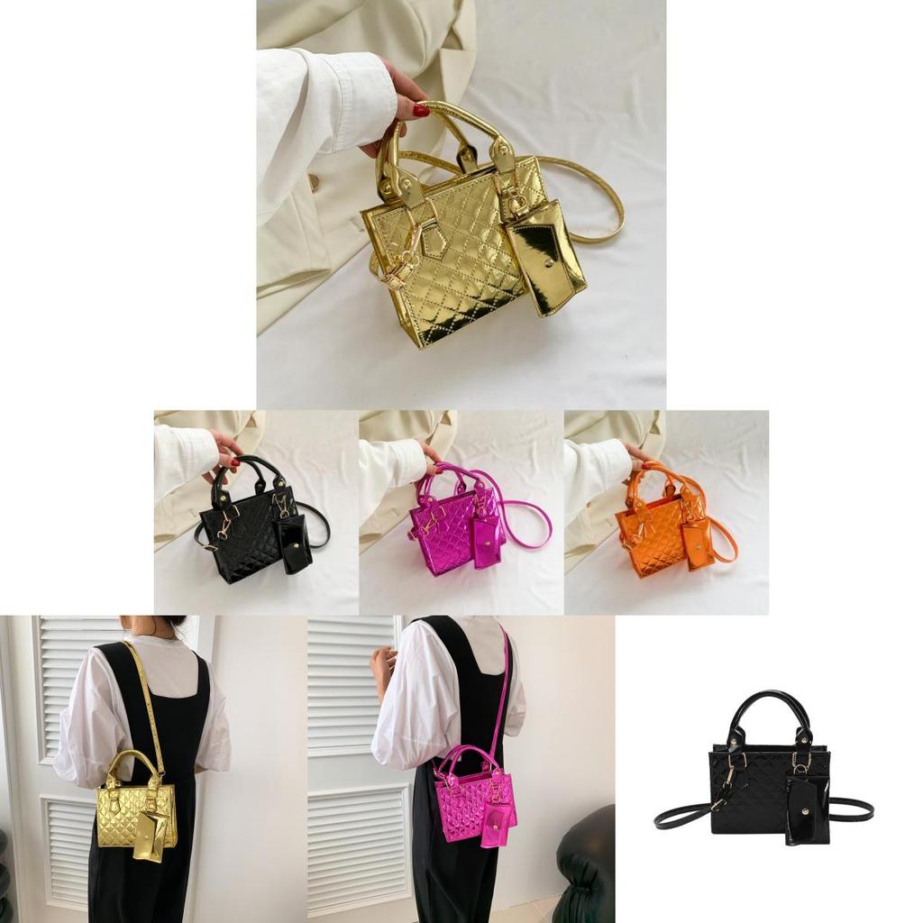 Fashionable One-shoulder Tote Bag Chic Small Square Purse Ideal For Casual Outfits