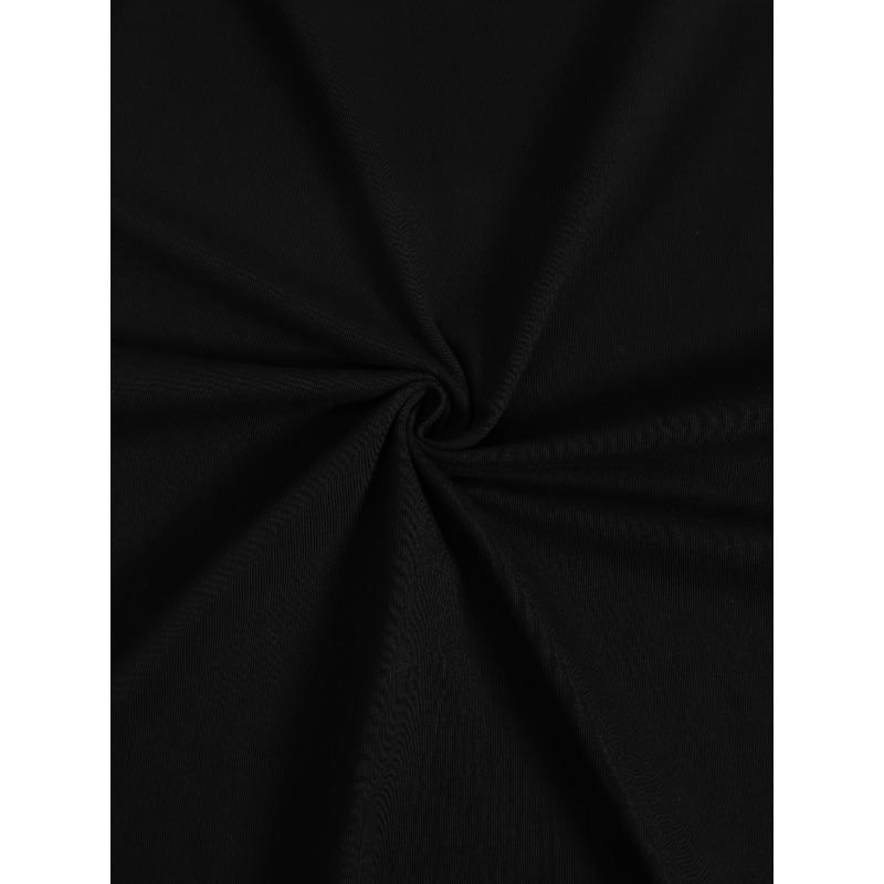 Rozmiar Europejski Plus Size, Damska Lekka Codzienna Koszulka z Uroczą Fioletową Kokardką i Wzorem w Białe Kropki, Krótki Rękaw, Okrągły Dekolt