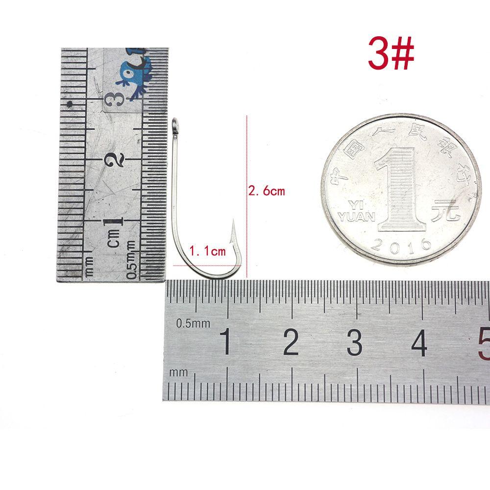 

Рыболовные крючки из нержавеющей стали 3#
