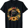 Sunflower Cat Mom Mother - Birman Cat T-Shirt