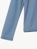 Ray Beams Women's Long Sleeve Tee with Sheer Center Seam, Blue, Free Size