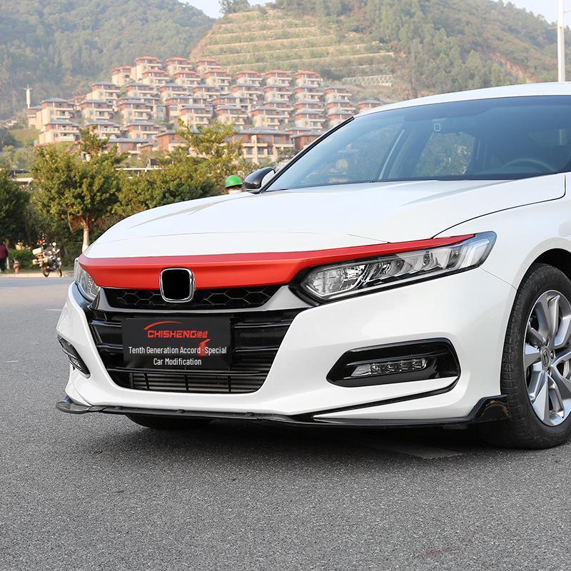 Oubailun 10th Gen Accord Front Hood & Grille Sticker for Car Modification