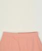 High School Disco Coated Color Block Skirt_Coral