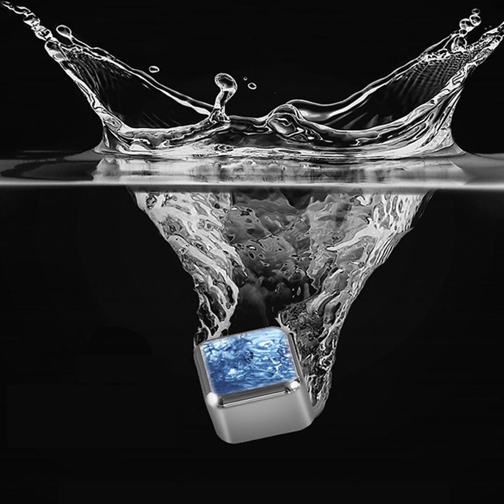 Premium Grade Stainless Steel Chilling Stones for Whiskey Wine Drink