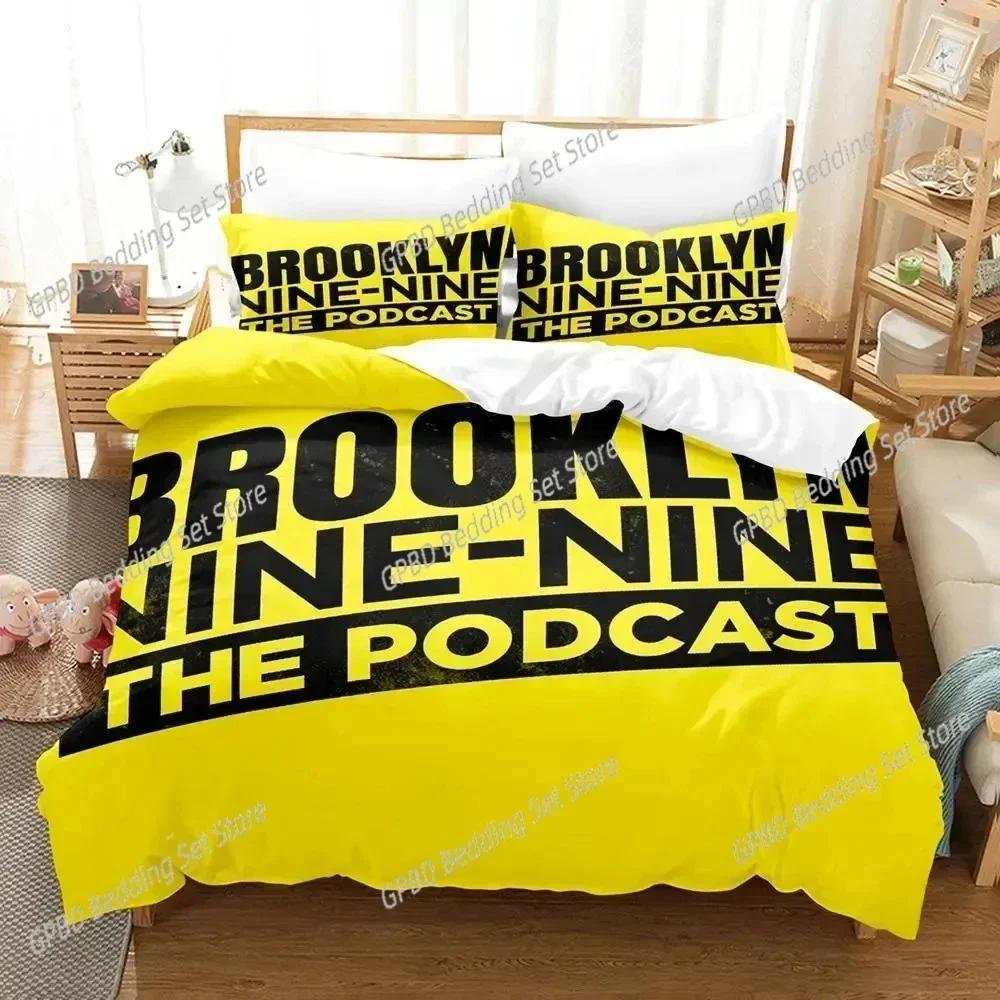 Print New Tv Brooklyn Nine-Nine Bedding Set Bedroom Soft Modern Bedspreads Comefortable Duvet Cover Quilt Cover And Pillowcase