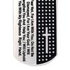 Stainless Steel Dog Tag Cross Bible Verse Pendant Men Necklace Christian Jewelry