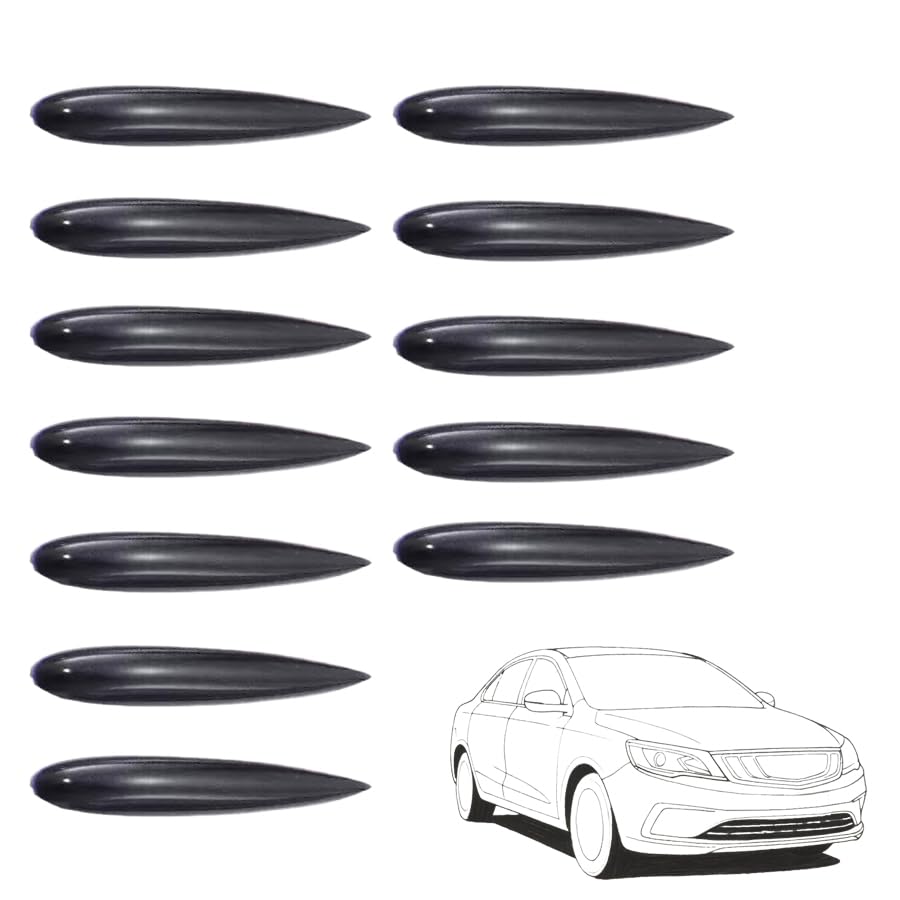 Car Vortex Generator Aerodynamics Universal Streamline Door Edge Scratch Plate Aerodynamic Design Lightweight Heavy