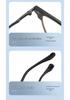 Two-Tone Aluminum Titanium Optical Glasses Frame - Ultra-Light Aviator Design (5102)