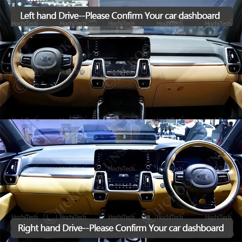 For Kia Sorento MQ4 2021 2022 2023 Auto Dashboard Cover Dash Mat Board Pad Carpet Dashmat Anti-UV Mats Accessories