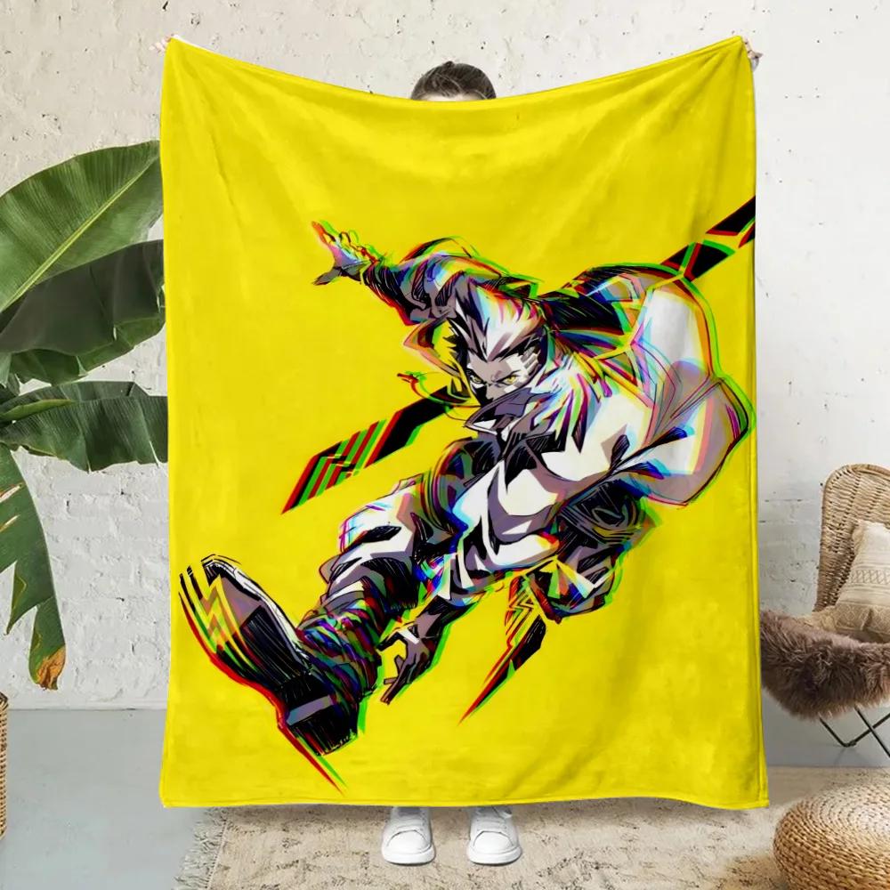 Cute Cartoon Rebecca Printed Picnic Blankets Warm Blanket Soft and Comfortable Blanket C-C-Cyberpunks-Home Travel Birthday Gift