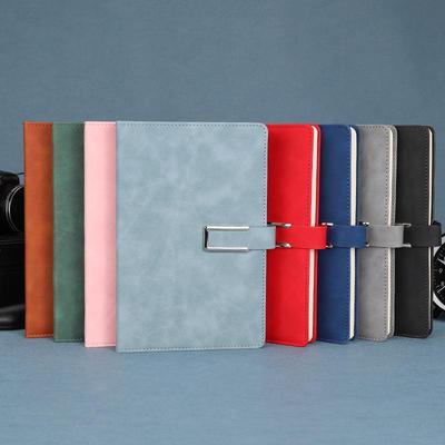 A5 Magnetic Buckle Notebook Gift Set - Customizable Business Office Stationery for Students