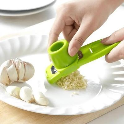 Broyeur d'ail manuel multifonctionnel, presse-ail, râpe, coupe-ail, éplucheur, outils de cuisine, 1 pièces