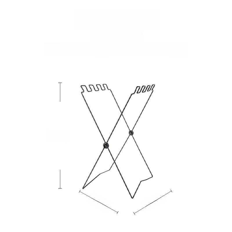 

Portable Kitchen Plastic Bag Holder Stand Waste Bag Support Ra Outdoor Convenient Hook Foldable Garbage Bag Stand