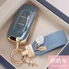 TPU Car Remote Key Case Cover Protect Shell Bag For Geely Coolray X6 X7 Geometry C Emgrand Global Kulrey Hawk GX7 Okavango NL3
